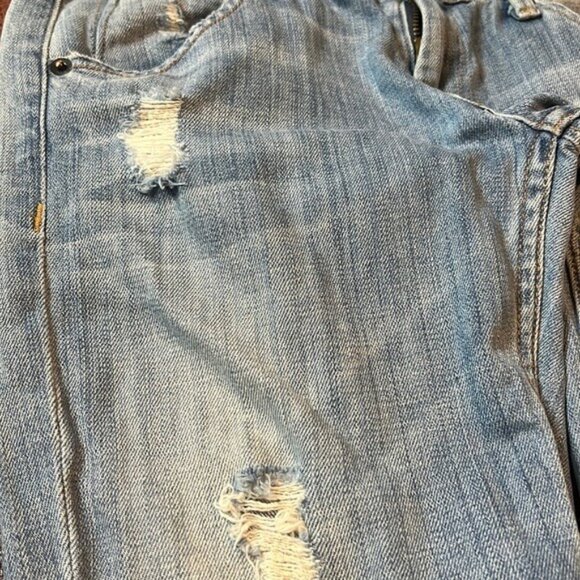 Hudson Womens Bacara Crop Straight Cuffed Jeans Size 24 - Picture 9 of 12